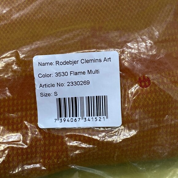 NEW RODEBJER  Women’s Clemins Art Knitted Maxi Dress – Orange Flame Multi Size S - Picture 8 of 8